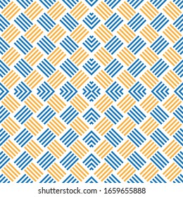 Geometrisches, nahtloses Muster mit schrägen Segmenten