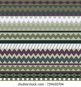 Geometric seamless pattern in olive tones, vector. Good for surface design, pattern on packaging, wallpaper, print on fabric, gadgets and more