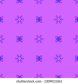 Geometric seamless pattern on the pink background