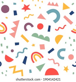 Patrón geométrico sin soldadura sobre un fondo blanco. Diseño para papel tapiz, fondo de página web, texturas superficiales, textil, papel envolvente.