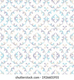 Geometric seamless pattern on a white background. For modern interior design, fashionable textile print, decorative panel.
Vector seamless pattern Eps 10