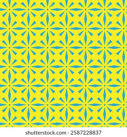 Geometric Seamless pattern on white background