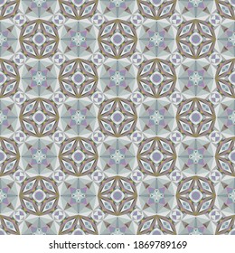 Geometric seamless pattern, ornament, abstract colorful background, fashion print, vector texture for fabric, textile, decoration.