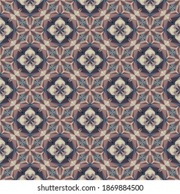 Geometric seamless pattern, ornament, abstract colorful background, fashion print, vector texture for fabric, textile, decoration.