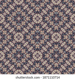 Geometric seamless pattern, ornament, abstract colorful background, fashion print, vector texture for fabric, textile, decoration.