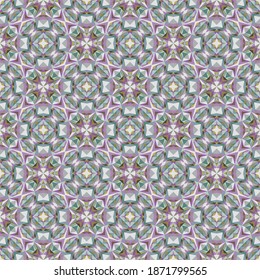 Patrón geométrico sin soldadura, ornamento, fondo colorido abstracto, impresión de moda, textura vectorial para tela, textil, papel pintado, decoración.