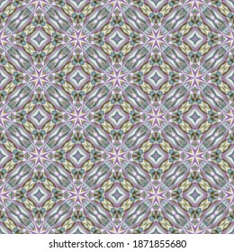Geometric seamless pattern, ornament, abstract colorful background, fashion print, vector texture for fabric, textile, wallpaper, decoration.