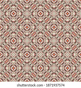 Geometric seamless pattern, ornament, abstract colorful background, fashion print, vector texture for fabric, textile, wallpaper, decoration.