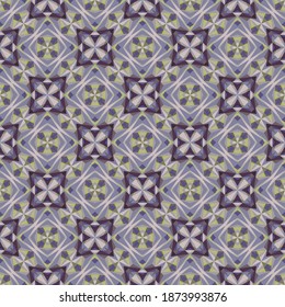 Geometric seamless pattern, ornament, abstract colorful background, fashion print small shapes, vector texture for fabric, textile, wallpaper, decoration.