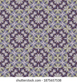 Patrón geométrico sin soldadura, ornamento, fondo colorido abstracto, impresión de moda, textura vectorial para tela, textil, papel pintado, decoración.