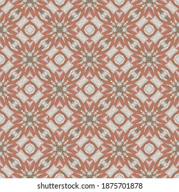 Geometric seamless pattern, ornament, abstract colorful background, fashion print, vector texture for fabric, textile, wallpaper, decoration.
