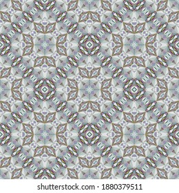 Geometric seamless pattern, ornament, abstract colorful background, fashion print, vector texture for fabric, textile, decoration.