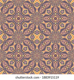 Patrón geométrico sin soldadura, ornamento, fondo colorido abstracto, impresión de moda, textura vectorial para textil, tela, papel pintado, decoración.