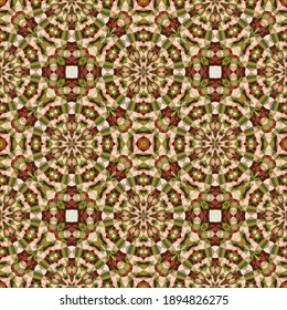 Geometric seamless pattern, ornament, abstract colorful background, fashion print, vector texture.