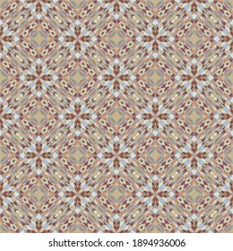 Patrón geométrico sin soldadura, ornamento, fondo colorido abstracto, huella de moda, textura vectorial.