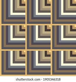 Geometric seamless pattern, ornament, abstract colorful background, fashion print, vector texture for textile, fabric, decoration.
