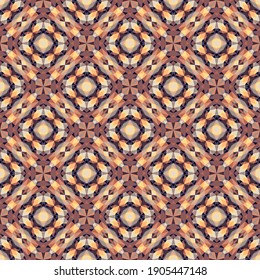 Geometric seamless pattern, ornament, abstract colorful background, vector texture for textile, fabric, decoration.