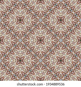 Geometric seamless pattern, ornament, abstract colorful background, fashion print, vector decorative texture.