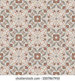Patrón geométrico sin soldadura, ornamento, fondo colorido abstracto, textura decorativa vectorial.