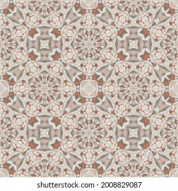 Geometric seamless pattern, ornament, abstract colorful background, vector decorative texture.