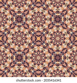 Geometric seamless pattern, ornament, abstract colorful background, vector decorative texture.