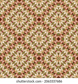 Geometric seamless pattern, ornament, abstract colorful background, vector texture.