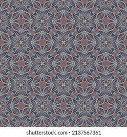 Geometric seamless pattern, ornament, abstract colorful background, fashion print, vector decorative texture.