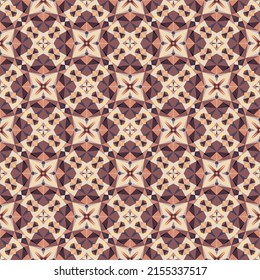 Patrón geométrico sin soldadura, ornamento, fondo colorido abstracto, huella de moda, textura decorativa vectorial.