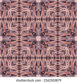 Geometric seamless pattern, ornament, abstract colorful background, fashion print, vector decorative texture.