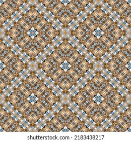 Geometrisches nahtloses Muster, Ornament, abstrakter bunter Hintergrund, Modedruck, Vektordekoration.