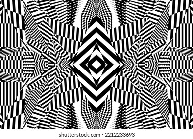 geometric seamless pattern ornament halftone background vector texture