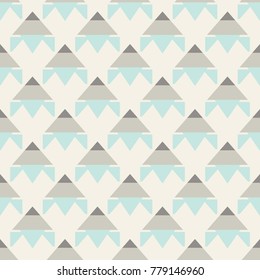 Geometric seamless pattern in pastel colors.