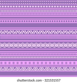 Geometric seamless pattern pink and purple vintage