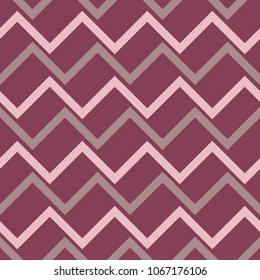 Geometric seamless pattern. Purple red background for wallpapers, textile and fabrics