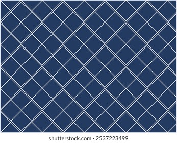 Geometric seamless pattern in rectangle white line