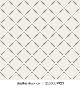 Patrón geométrico sin soldadura. Fondo de línea abstracta repetida. Textura gris moderna. Repitiendo el entramado contemporáneo. Diseño geométrico para impresiones. Patrón elegante en blanco y negro. Ilustración del vector