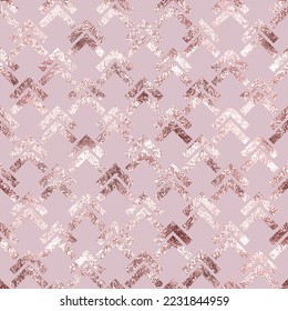 Patrón geométrico sin soldadura. Un universo de lujo repetido. Diseño de brillo abstracto para las impresiones. Textura de geometría repetida. Repita el delicado entramado gráfico. Papel moderno y elegante. Ilustración del vector