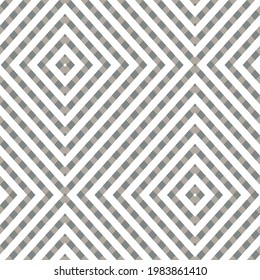 Patrón geométrico sin soldadura con hombros. Redes de diamantes vectoriales abstractas. Ilustración artística a rayas para el diseño de tejidos, papel de paredes, papel decorativo, diseño web, plantillas, collages.