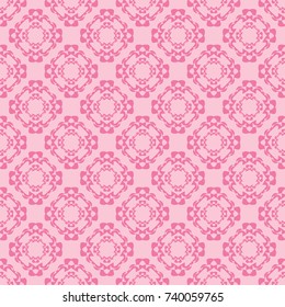 Geometric seamless pattern. Rhombus, lace