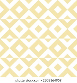Geometric seamless pattern with rhombuses. Modern op art abstract background. Vector illustration.