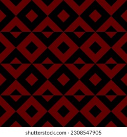 Geometrisches nahtloses Muster mit Hombussen. Moderne op art abstrakter Hintergrund. Vektorgrafik.