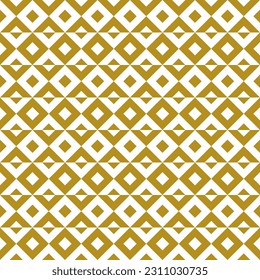 Geometric seamless pattern with rhombuses. Modern op art abstract background. Vector illustration.