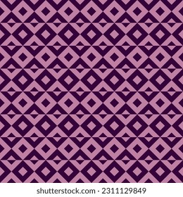 Geometric seamless pattern with rhombuses. Modern op art abstract background. Vector illustration.