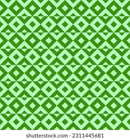 Geometric seamless pattern with rhombuses. Modern op art abstract background. Vector illustration.