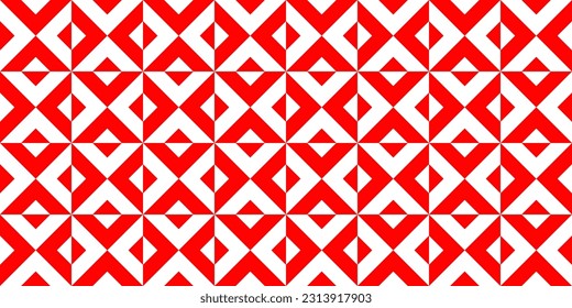 Geometric seamless pattern with rhombuses. Modern op art abstract background. Vector illustration.