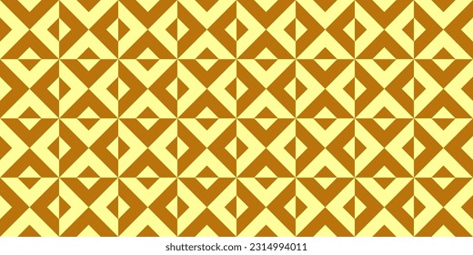 Geometric seamless pattern with rhombuses. Modern op art abstract background. Vector illustration.