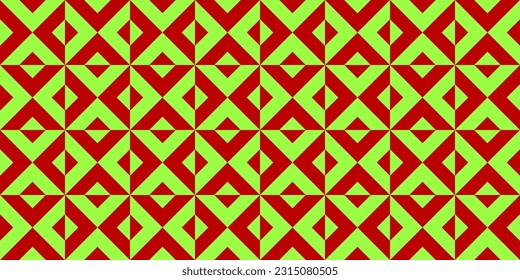 Geometric seamless pattern with rhombuses. Modern op art abstract background. Vector illustration.