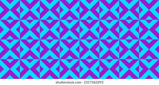 Geometric seamless pattern with rhombuses. Modern op art abstract background. Vector illustration.