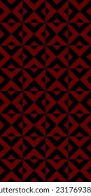 Geometric seamless pattern with rhombuses. Modern op art abstract background. Vector illustration.
