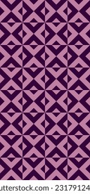 Geometric seamless pattern with rhombuses. Modern op art abstract background. Vector illustration.

